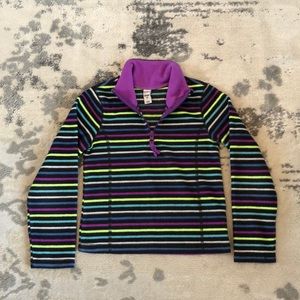 Girls size 5 xs Old Navy quarter zip